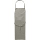 Фартух бавовняний кухонний 90 см сірий - V7916-19