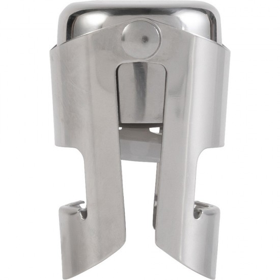 Пробка для шампанського Voyager, сталева сріблястий - V7982-32