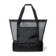 Пляжна сумка RPET, сумка для покупок, сумка-холодильник чорний - V8256-03