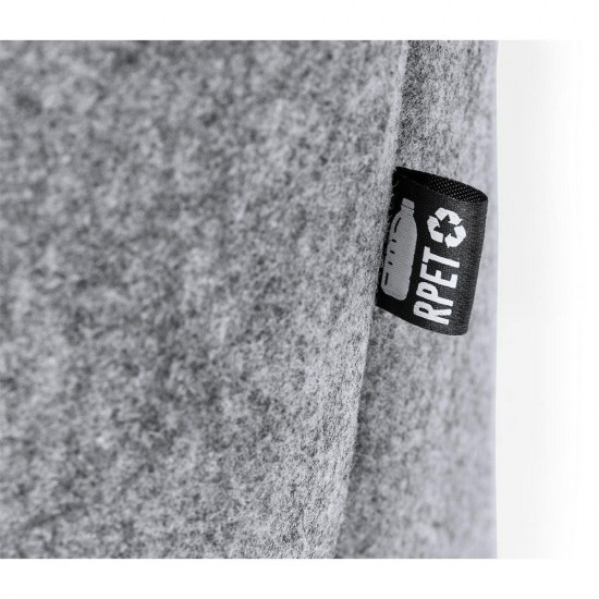 Сумка-шопер з довгими ручками Voyager Felt графітовий - V8277-15