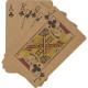 Гральні карти з переробленого паперу, 54 карти коричневий - V8306-16