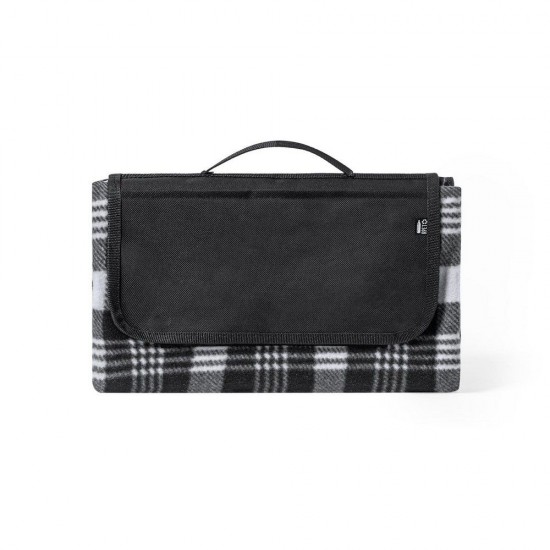 Плед флісовий двосторонній Voyager RPET 120х150 см сірий - V8351-19 Плед флісовий двосторонній Voyager RPET 120х150 см сірий - V8351-19