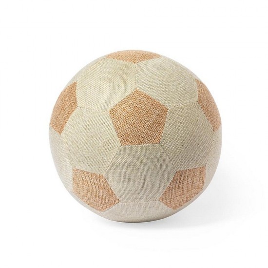 М'яч футбольний 21,5 см бежевий - V8363-00