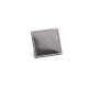 Значок металевий 2 x 2 сріблястий - V8399-32B