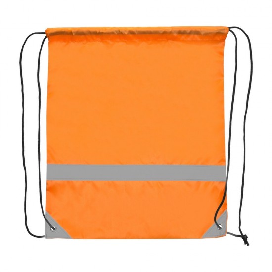 Рюкзак-мішок світловідбиваючий Voyager Clay помаранчевий - V8451-07