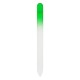 Скляна пилочка для нігтів зелений - V8480-06