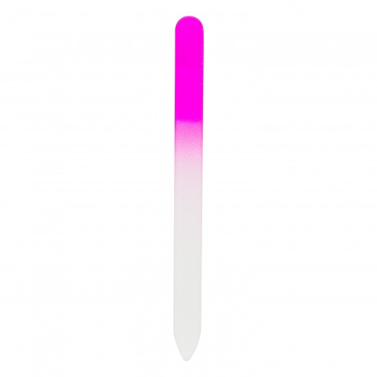 Скляна пилочка для нігтів рожевий - V8480-21