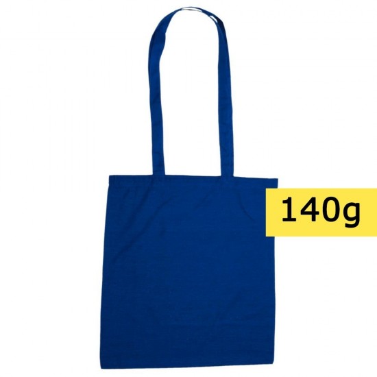 Еко-сумка для покупок з довгими ручками кобальт - V8481-04