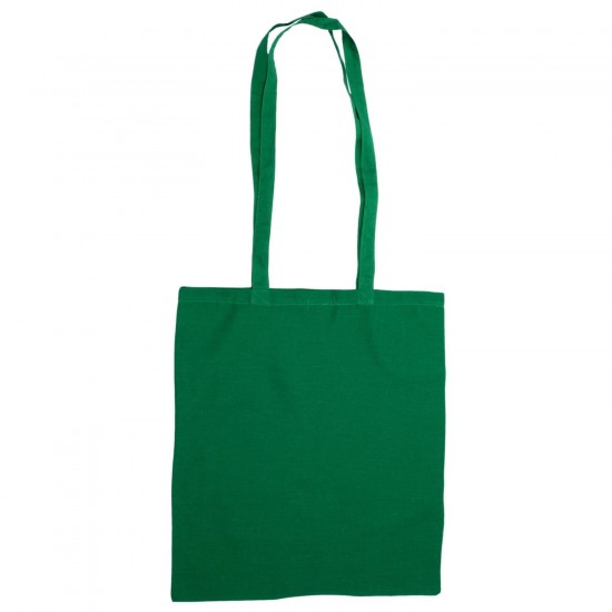 Еко-сумка для покупок з довгими ручками зелений - V8481-06