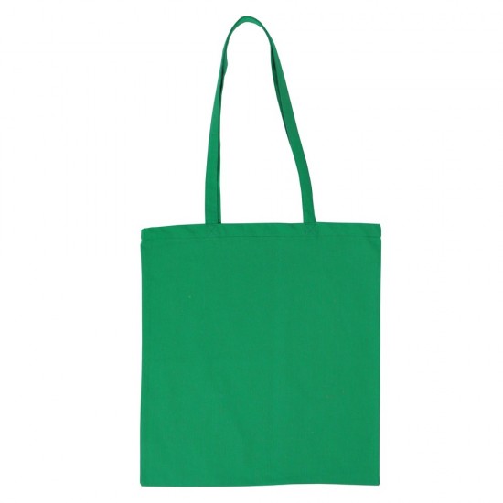 Еко-сумка для покупок з довгими ручками зелений - V8481-06