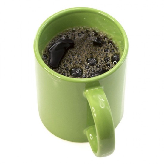 Кружка 300 мл керамічна Voyager зелений - V8507-06 Кружка 300 мл керамічна Voyager зелений - V8507-06