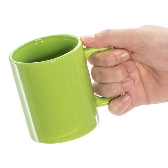 Кружка 300 мл керамічна Voyager зелений - V8507-06 Кружка 300 мл керамічна Voyager зелений - V8507-06