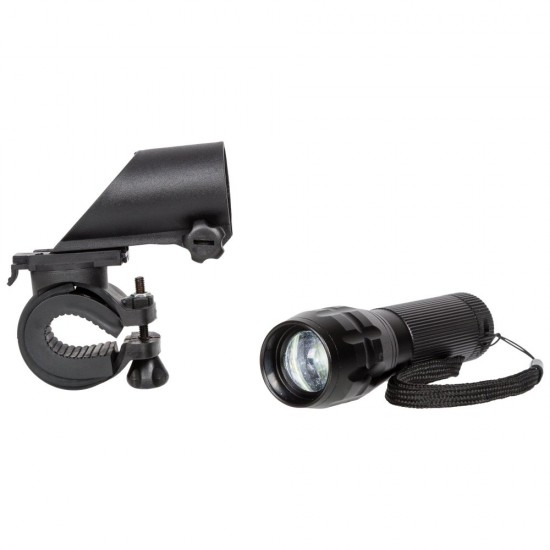 1 CREE LED велосипедна лампа чорний - V8747-03