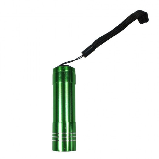 Ліхтарик Voyager LED з ремінцем зелений - V8768-06