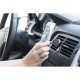 Магнітний держатель телефону для автомобіля сріблястий - V8774-32
