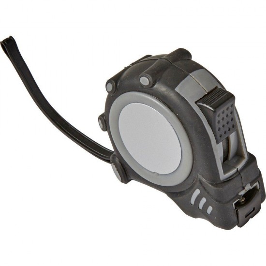 Рулетка вимірювальна 3 м Voyager, прорезинений корпус графітовий - V8794-15 Рулетка вимірювальна 3 м Voyager, прорезинений корпус графітовий - V8794-15