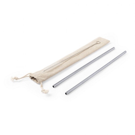 Соломинка для напоїв Voyager, сталева сріблястий - V8803-32