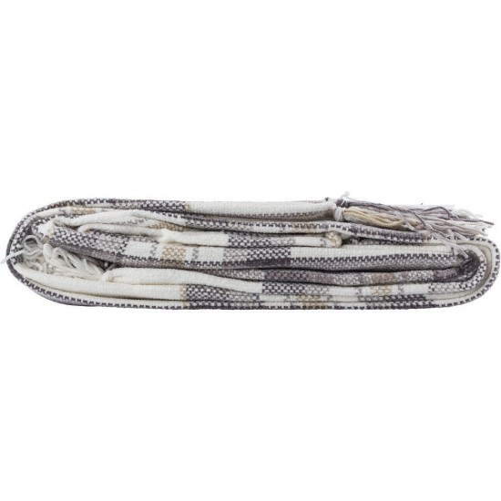 Ковдра Voyager Checked 120х150 см світло-коричневий - V8815-18