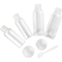 Дорожній набір ємностей для косметики Voyager прозорий - V8976-00 Дорожній набір ємностей для косметики Voyager прозорий - V8976-00