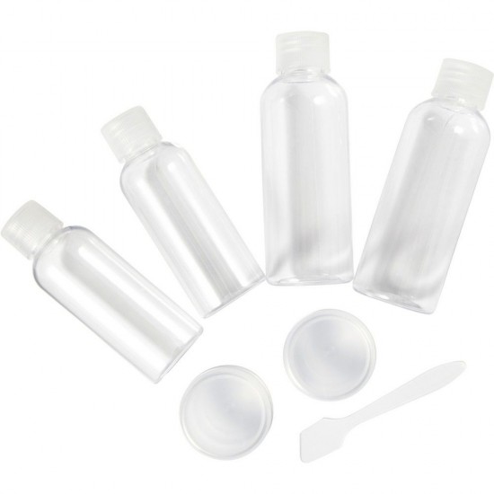 Дорожній набір ємностей для косметики Voyager прозорий - V8976-00 Дорожній набір ємностей для косметики Voyager прозорий - V8976-00