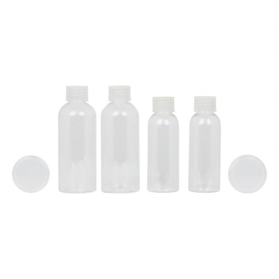 Дорожній набір ємностей для косметики Voyager прозорий - V8976-00 Дорожній набір ємностей для косметики Voyager прозорий - V8976-00