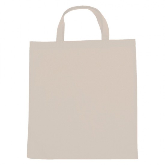 Еко-сумка для покупок з короткими ручками бежевий - V9114-20