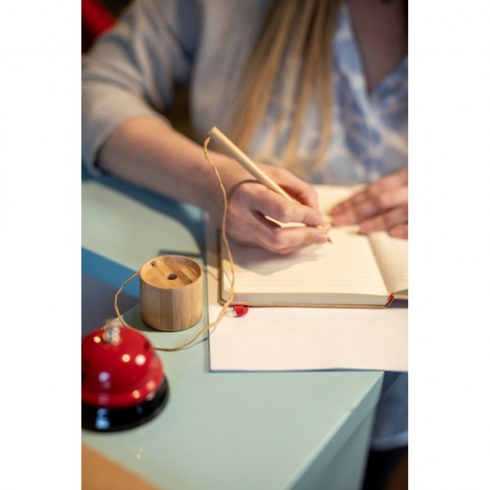 Ручка бамбукова кулькова Voyager Lavina з підставкою натуральний - V9344-17