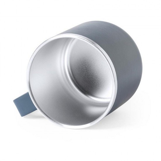 Кружка 350 мл сталева Voyager кобальт/сріблястий - V9373-04