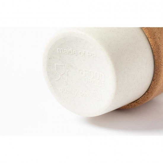 Кухоль 350 мл пластиковий Voyager, з кришкою світло-бежевий - V9389-00