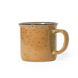 Кружка 350 мл керамічна Voyager, з вкрапленням коричневий - V9399-16