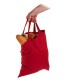 Еко-сумка для покупок з короткими ручками червоний - V9414-05