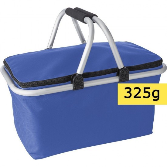 Складний кошик для покупок, холодильна сумка синій - V9432-11