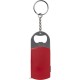 Брелок, відкривачка для пляшок, світлодіодний індикатор, рулетка 1м червоний - V9458-05