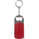 Брелок, відкривачка для пляшок, світлодіодний індикатор, рулетка 1м червоний - V9458-05