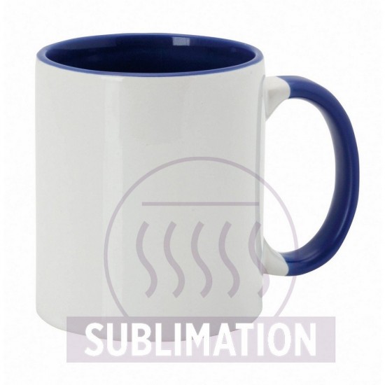 Кружка 350 мл керамічна для сублімації Voyager кобальт - V9504-04