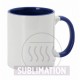 Кружка 350 мл керамічна для сублімації Voyager кобальт - V9504-04