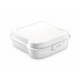 Ланч-бокс 400 мл пластиковий Voyager Sandwich білий - V9525-02