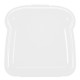 Контейнер для обіду Сендвіч 400 мл білий - V9525-02