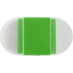 Гумка з точилкою для олівців Voyager світло-зелений - V9639-10