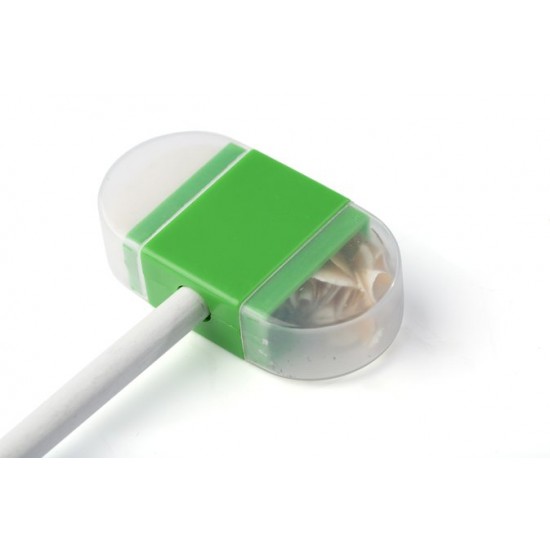 Гумка, точилка для олівців світло-зелений - V9639-10