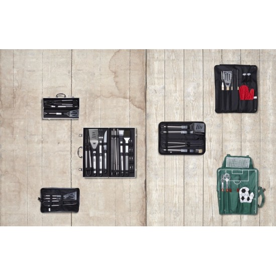 Набір для барбекю 4в1 Voyager, в сумці чорний - V9655-03