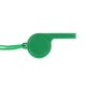 Свисток з шейним шнуром зелений - V9666-06