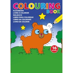 Книжка-розмальовка різнокольоровий - V9670-99