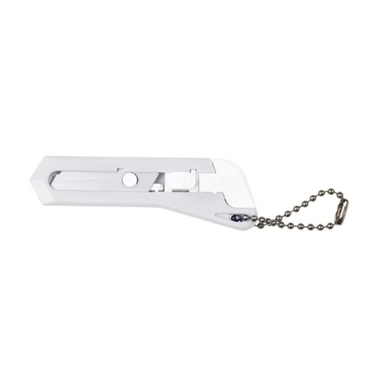 Міні канцелярський ніж Voyager білий - V9733-02