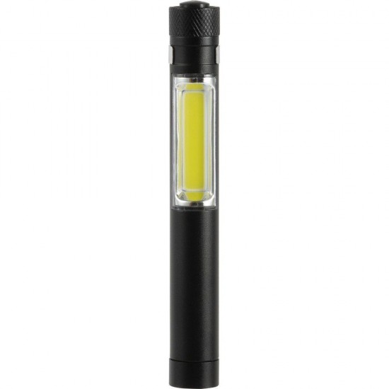 Ліхтарик Voyager LED з боковим COB light у формі ручки чорний - V9748-03