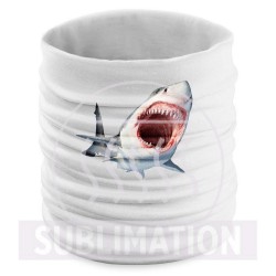 Баф з принтом Voyager білий - V9785-02