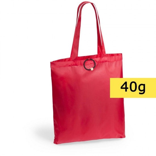 Складна сумка для покупок червоний - V9822-05