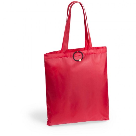 Складна сумка для покупок червоний - V9822-05