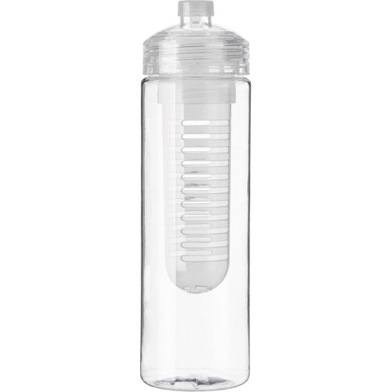 Пляшка для води Voyager, з контейнером, тританова, 650 мл білий - V9868-02