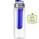Пляшка для води Voyager, з контейнером, тританова, 650 мл кобальт - V9868-04